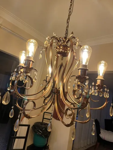 Lustre luxuoso.