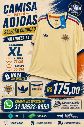 Camisa Curaçao - Visitante - Copa do Mundo 2026