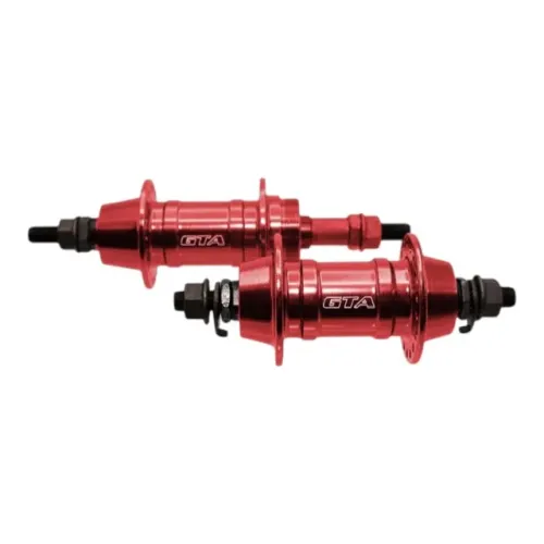 Cubo GTA Dianteiro/Traseiro 3/8 Vermelho 36F Rolamentos+espassador Mod B13/V-brake 11285