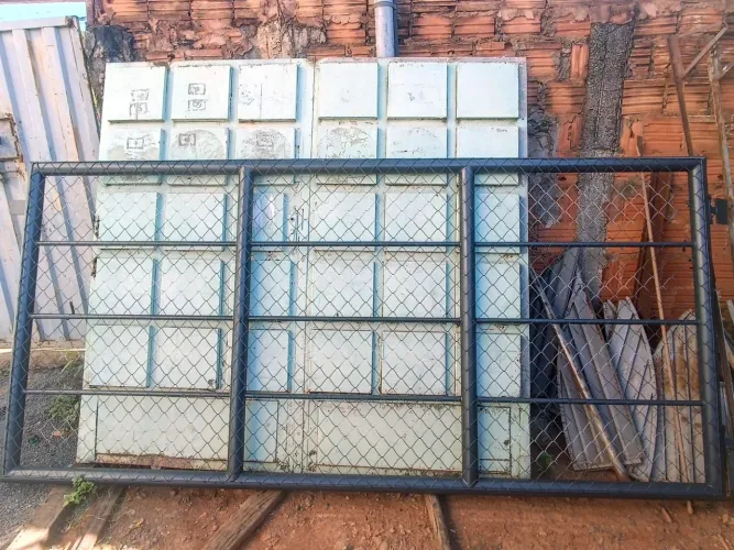 Cancelas com Tela Soldada de Vergalhão e Tela Galvanizada 