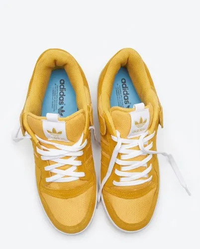 tênis adidas forum exhibit low amarelo 42