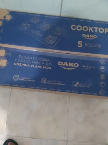 Vende-se fogao de bancada  cooktop novo na caixa