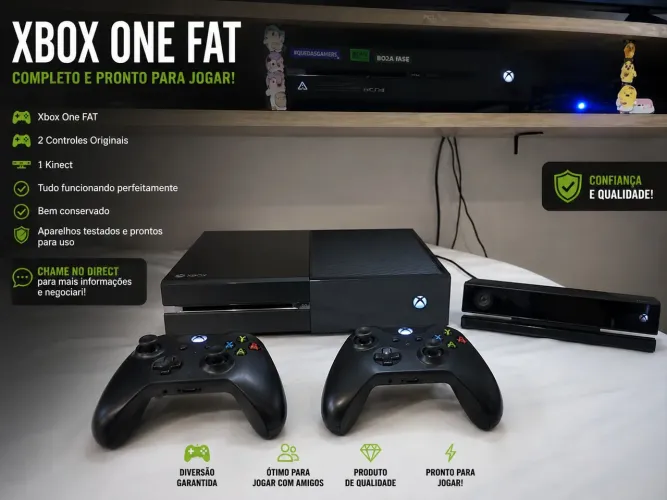 ? XBOX ONE FAT À VENDA ?