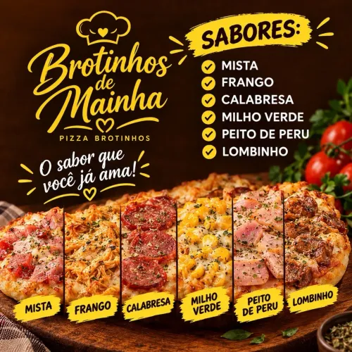 Pizzas Brotinhos