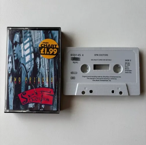 Spin Doctors Two Princes Fita Cassete K7 Single Importada UK