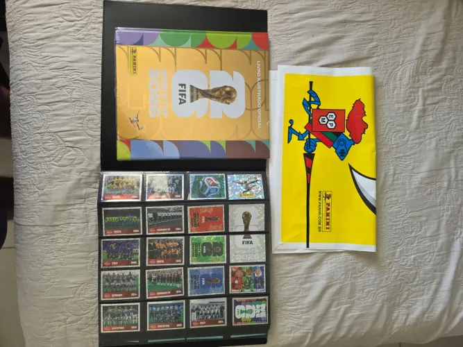 Álbum completo copa 2026 + pasta