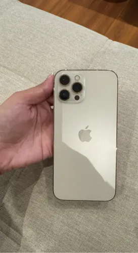 Vendo iPhone 12 Pro Max 128 gb - Nunca aberto na cor dourado 77% Bateria