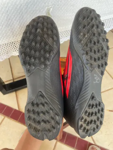 Chuteira f50 adidas society preta