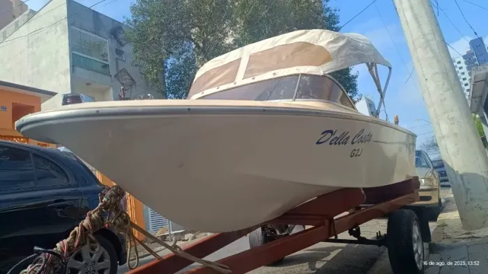 Lancha Cabrasmar Cassarino 1978, 12 pés ( 3,72m) , Motor Yamaha 30HP 2t Até 4 pessoas