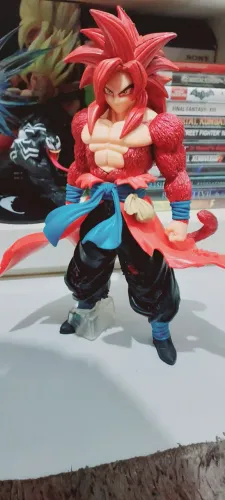 Action Figure Goku Super Sayajin 4 Xeno