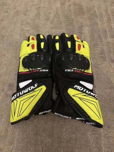 luvas motociclista motowolf gm3 cano longo g