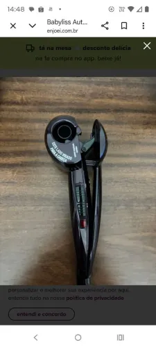 Modeladora de cachos Babyliss Polishop