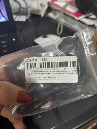 Sensor de umidade do solo resistente a corrosão - Arduino