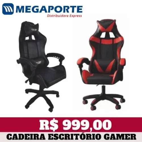 Cadeira Gamer Escritório (Novo) Entrega Grátis!