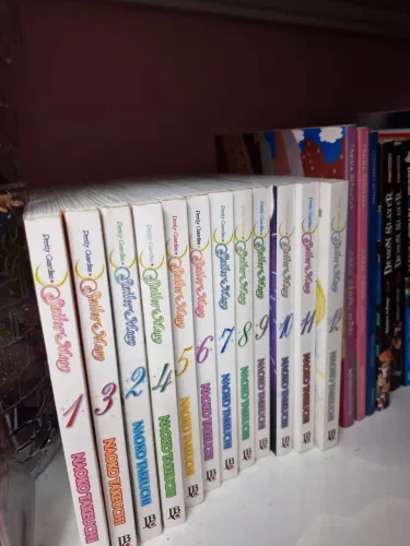 Coleção de Mangás Sailor Moon Volumes 1 Ao 12 Coleção Completa