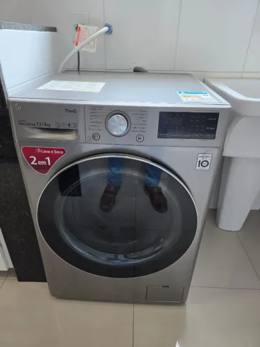 MÁQUINA LAVA E SECA LG INVERTER DIRECT DRIVE 13 / 8KG