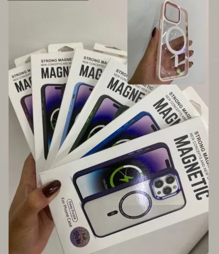 Capa Case Space MagSafe para iPhone (SOMOS LOJA)