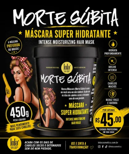 Máscara hidratante 