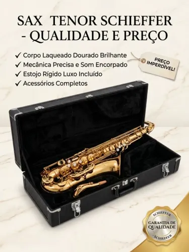 Saxofone Tenor Schieffer SCHTS-001
