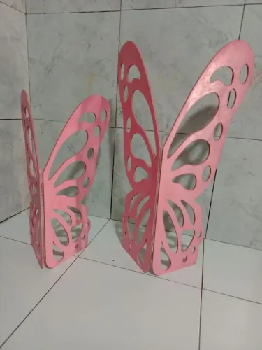 Asas de borboleta mdf