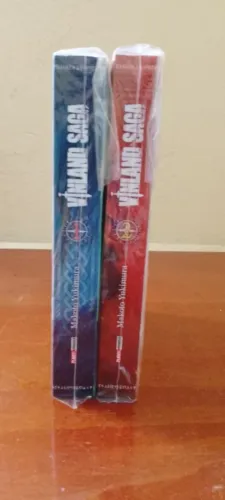 Mangá Vinland Saga Deluxe vol 1 e 2