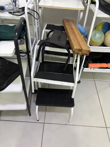 Escada um e dois degraus
