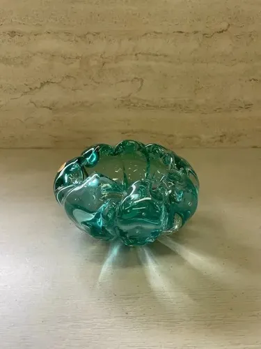 Centro De Mesa De Murano Azul Claro- Labone