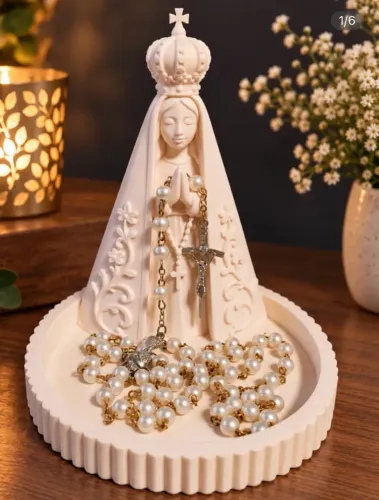 Porta Terço Nossa Senhora Aparecida 