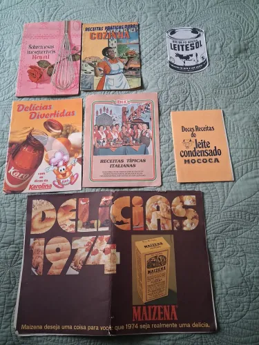 Revistas de culinária antigas