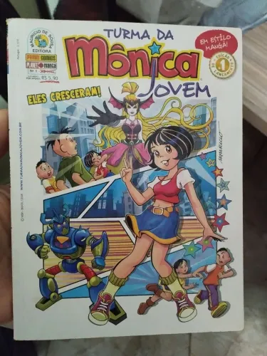 Coleção de revista Turma da Mônica Jovem