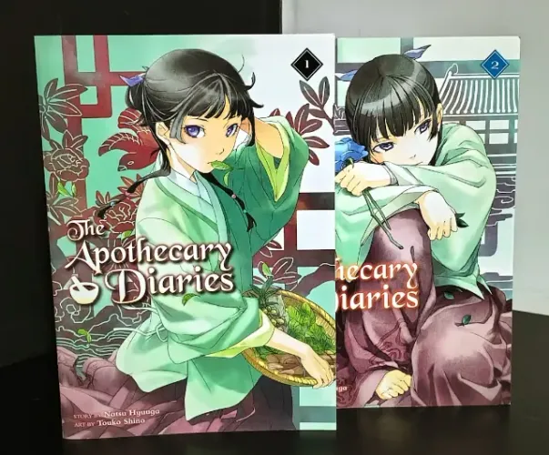 The Apothecary Diaries Vol. 01 e 02 [Light Novel em INGLÊS] Square Enix