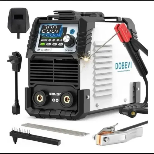 Máquina de Solda Inversora Digital Dobevi MMA-200 Bivolt 110V/220V - 200A