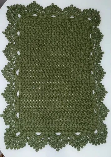 Tapete crochê