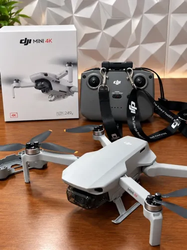 Drone Dji mini 4k Novo - completo com acessórios