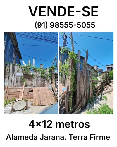 Terreno na Terra Firme 4×12