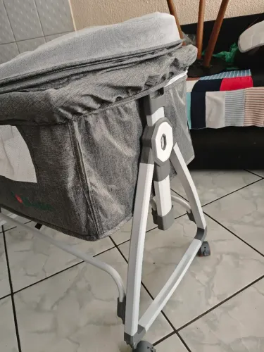 Bercinho, bebê conforto e cadeirinha de balanço