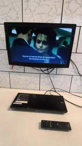 BLU-RAY SONY BDP-S590 COM CONTROLE - FILME DE BRINDE LEIA A DESCRIÇÃO