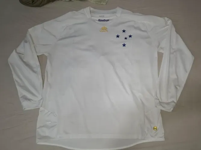 Camisa Cruzeiro manga longa Branca 2009
