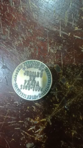 Moeda Jubileu De Prata 