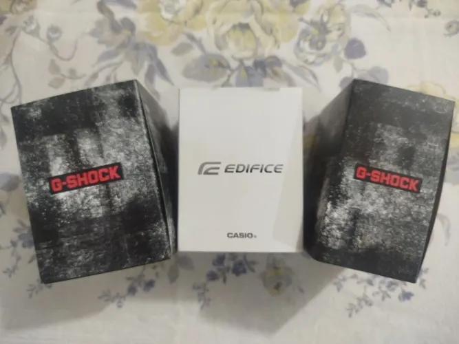 3 Caixas Estojo Casio