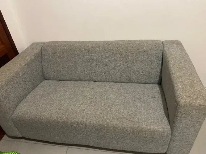 Sofa em linho sofisticado 