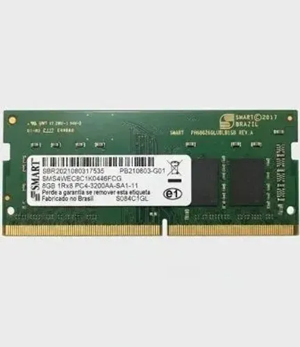 Memória ddr4 8 gigas