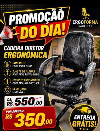 Cadeira Diretor Ergonômica