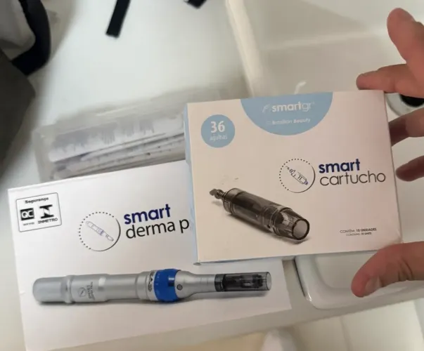 Caneta de microagulhamento Smart derma pen