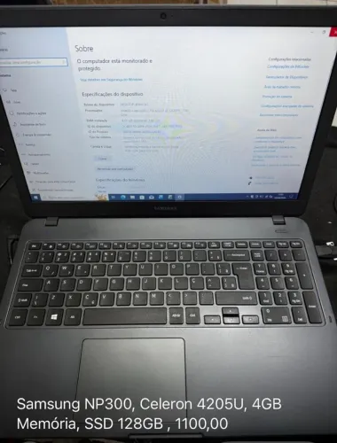 SAMSUNG NP300 Celeron 4205U