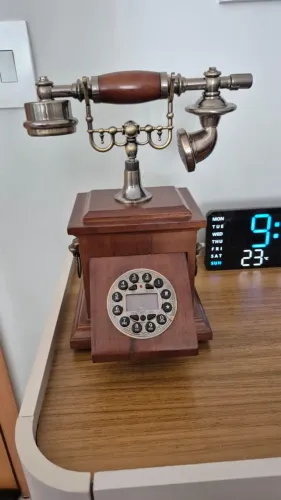 TELEFONE RETRO DE MESA VINTAGE 