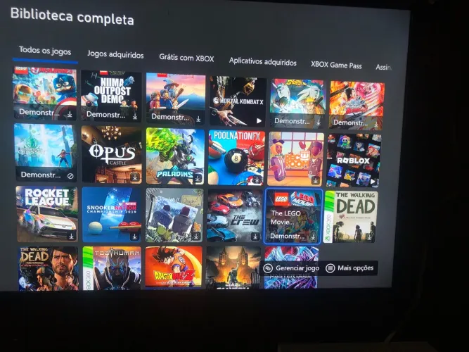 Vendo Xbox one s de 1tb com vários jogos 
