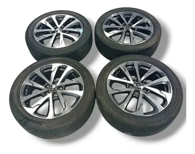 Jogo Pneu Com Roda Toyota Corolla Cross Hybrid Xrx R18 2026 V