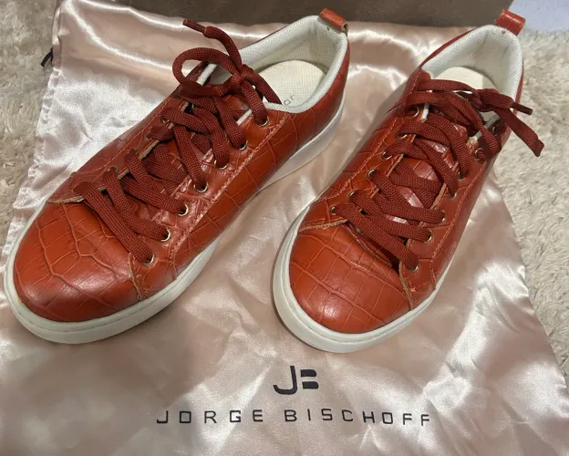 Tênis Jorge Bischoff Terracota/Caramelo - Nº 34