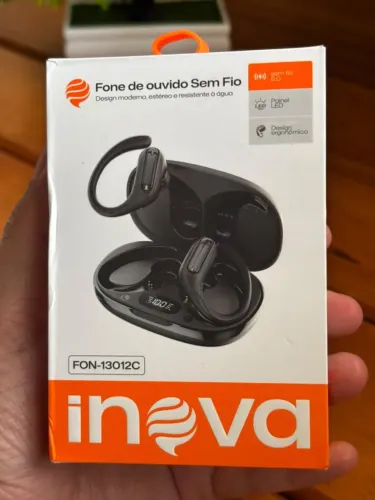 Fone de ouvido Bluetooth estilo gancho- Resistente a água 